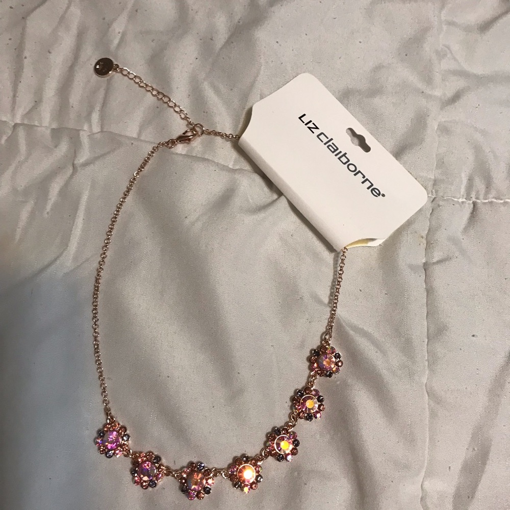 Liz Claiborne NEW necklace. 17 inch with 2 inch extender.